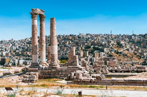 Amman, Cittadella, Tempio di Hercules